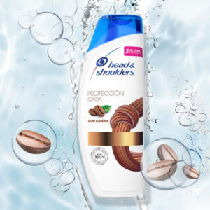 Shampoo Head & Shoulders Protección Caída Con Cafeína