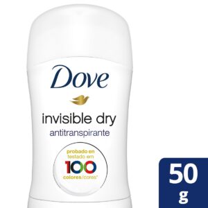 Desodorante Antitranspirante Dove Invisible Dry en Barra x 50 grs