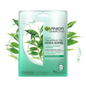 Mascarilla en tela Garnier SkinActive Té Verde x 1 und