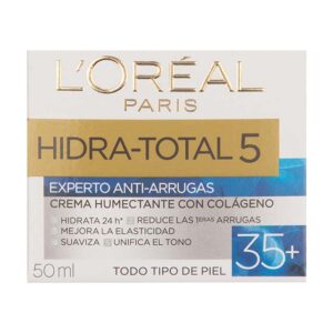 Crema Facial L'Oréal Paris Hidra Total 5 Antiarrugas +35 x 50 ml