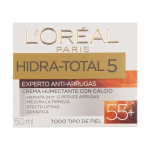 Crema Facial L'Oréal Paris Hidra Total 5 Antiarrugas +55 x 50 ml