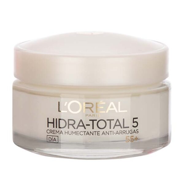 Crema Facial L'Oréal Paris Hidra Total 5 Antiarrugas +55 x 50 ml