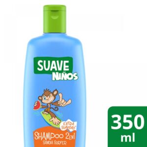 Shampoo 2 en 1 Suave Niños Sandía Surfer x 350 ml