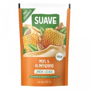 Jabón Líquido Suave Miel y Almendras x 220 ml