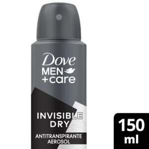 Desodorante Antitranspirante Dove Men Care Invisible dry en Aerosol x 150 ml