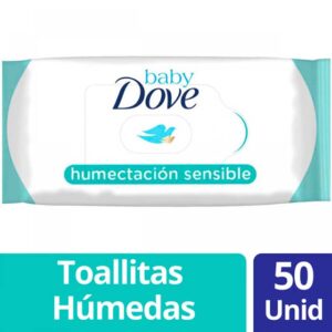 Toallitas Húmedas Dove Baby Humectación Sensible x 50 und