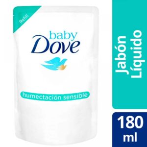 Jabón Líquido Dove Baby Humectación Sensible Repuesto x 180 ml