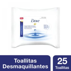 Toallitas Desmaquillantes Dove con Agua Micelar