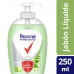 Jabón líquido Rexona Antibacterial Aloe Vera con bomba
