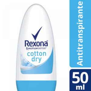 Desodorante Antitranspirante REXONA Mujer Cotton Dry Roll-on x 50 ml