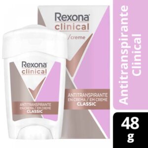 Desodorante Antitranspirante REXONA Clinical Classic Mujer en crema x 48 grs