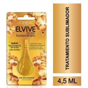 Tratamiento intensivo gota Óleo Extraordinario Nutrición Universal Elvive L´Oréal Paris x 4.5 ml