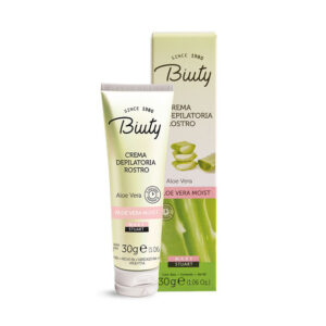 Crema Depilatoria para Rostro Biuty con Aloe Vera x 30 grs