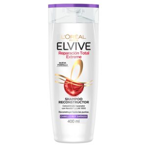 Shampoo Reparación Total Extreme Elvive L'Oréal Paris 400 ml