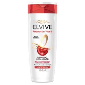 Shampoo Reparación Total 5 Elvive L'Oréal Paris 400 ml