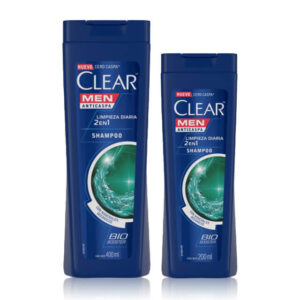 Shampoo 2 en 1 Anticaspa Clear Men Limpieza Diaria