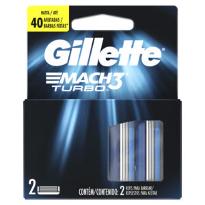 Repuestos para afeitar Gillette Mach 3 Turbo