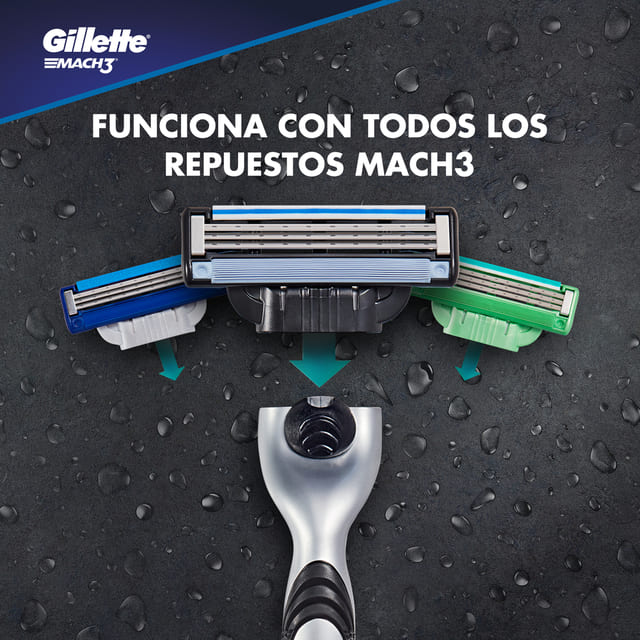 Máquina para afeitar Gillette Styler 3 en 1 - Sergio Perfumerias
