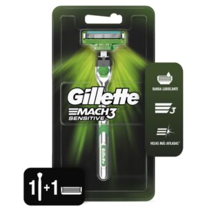 Máquina para afeitar con 1 repuesto Gillette Mach3 Sensitive