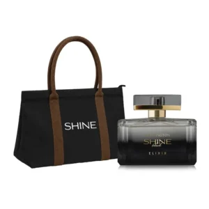Wellington Shine Black Elixir Eau De Parfum + Bolso