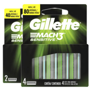 Repuestos para afeitar Gillette Mach 3 Sensitive