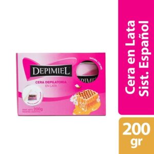 Cera depilatoria en lata natural Depimiel x 200 grs