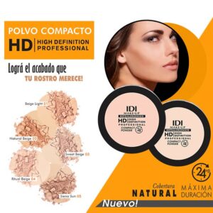 Polvo Compacto IDI Make Up HD