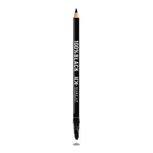 Delineador Lápiz IDI Make Up 100% Black con esfumino