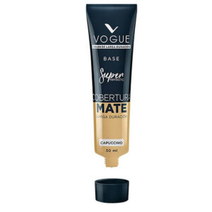 Base de maquillaje Vogue Super Fantastic Cobertura Mate Capuccino