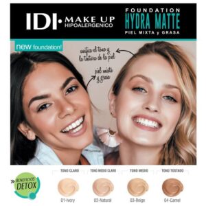 Base de maquillaje IDI Make Up Hydra Matte Detox