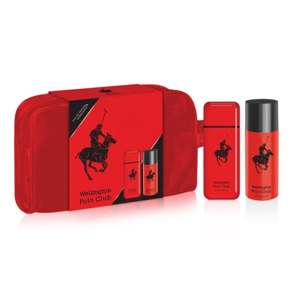 Perfume de hombre Wellington Polo Club Red Estuche Combinado - Sergio  Perfumerias