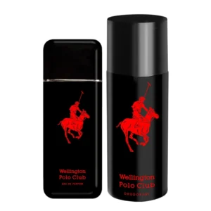 Perfume de hombre Wellington Polo Club Black Estuche Combinado
