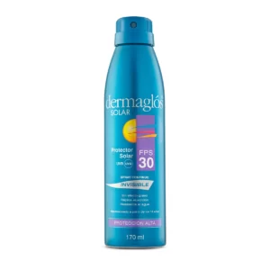 Protector Solar en spray continuo Dermaglós Invisible FPS 30 x 170 ml