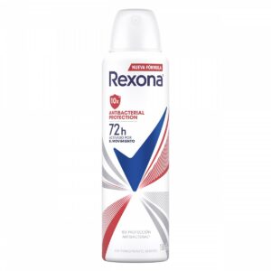 Desodorante Antitranspirante REXONA Antibacterial Protection en Aerosol x 150 ml