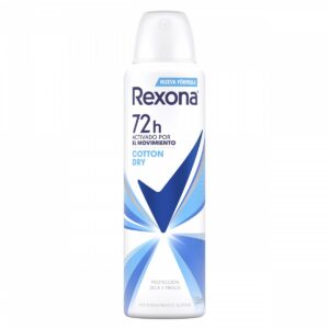 Desodorante Antitranspirante REXONA Cotton Dry en Aerosol x 150 ml