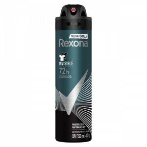 Desodorante Antitranspirante REXONA Invisible en Aerosol x 150 ml
