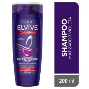 Shampoo Color Vive Elvive L’Oréal Paris Matizador Violeta x 200 ml