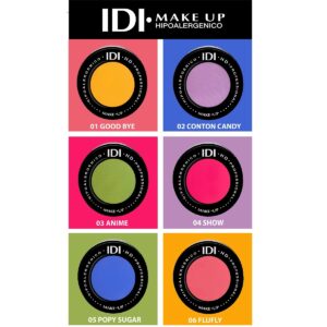Sombra de ojos IDI Make Up Compacta Neon