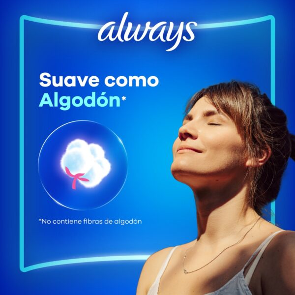 Toallas Sanitarias Always de día Triple Protección Suave con alas