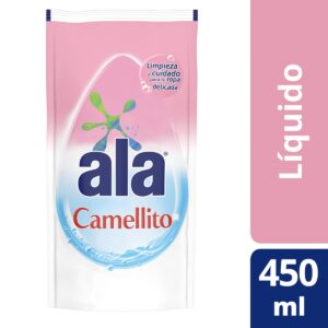 Jabón líquido Ala Camellito Ropa Fina para Lavarropas x 450 ml x 450 ml