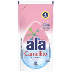 Jabón líquido Ala Camellito Ropa Fina para Lavarropas x 450 ml x 450 ml