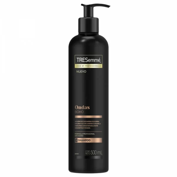 Shampoo TRESemmé Ondas Boho x 500 ml