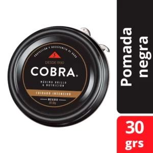 Pomada para calzado Cobra Negro x 30 grs