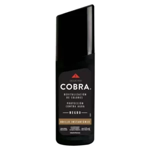 Autobrillo para calzado Cobra Negro x 60 ml