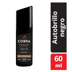 Autobrillo para calzado Cobra Negro x 60 ml