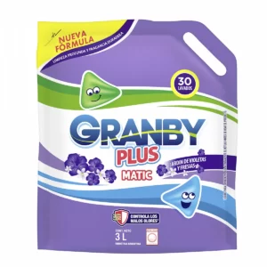 Jabón Líquido Granby Plus Matic Jardín de Violetas y Fresias