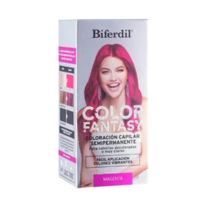 Kit Coloración Capilar Biferdil Color Fantasy Magenta x 90 grs