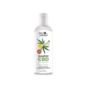 Shampoo CBD Tan Natural Energía y Nutrición x 375 ml