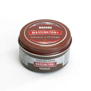 Crema para calzado Wassington Renueva y Protege Marrón x 60 ml