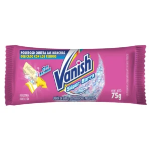 Quitamanchas pre-lavado en barra Vanish Super Barra x 75 grs